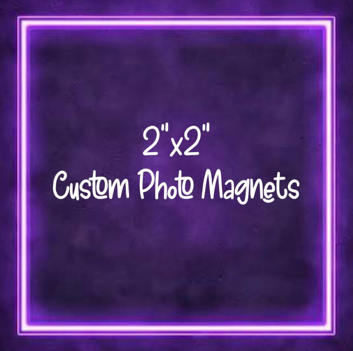 2x2 Custom Photo Magnets