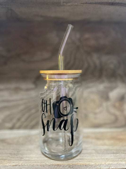 16 oz Libby glass (Oh snap)